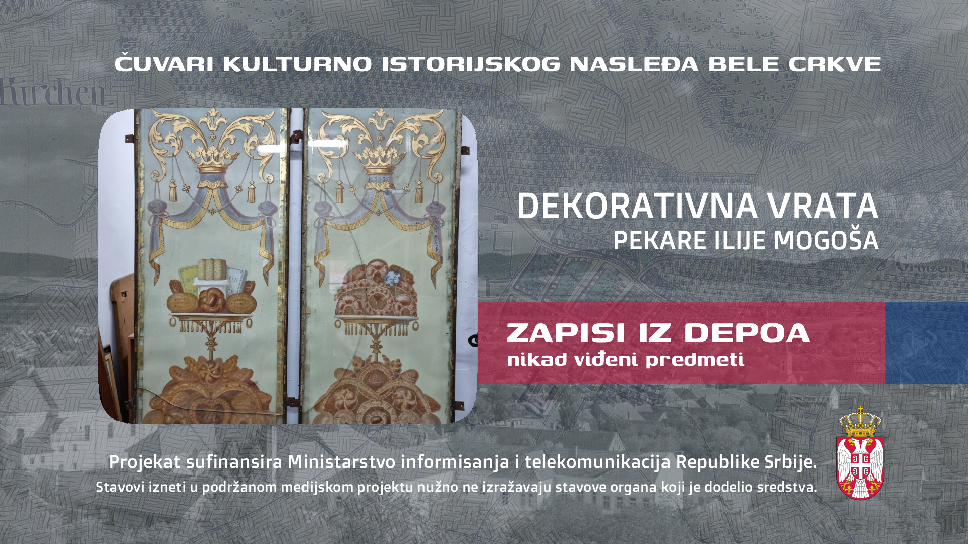 Dekorativna vrata pekara Ilije Mogoša iz 1897. godine